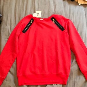 BRAND NEW with tags being pink sweatshirt